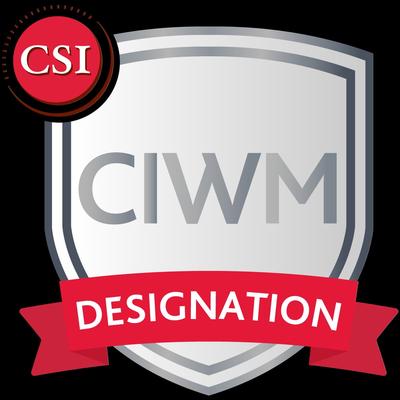 CIWM Designation Badge